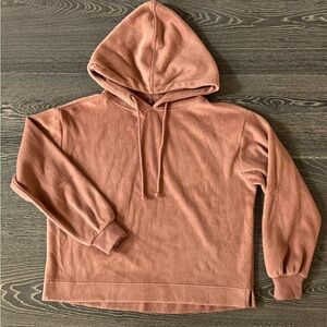 Lou & Grey Signiture Softblend Hoodie. Size XS. Rose colored